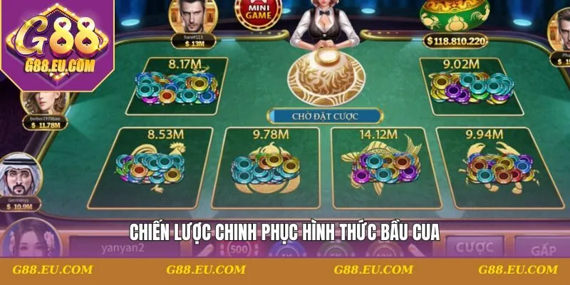 Chiến lược chinh phục hình thức bầu cua