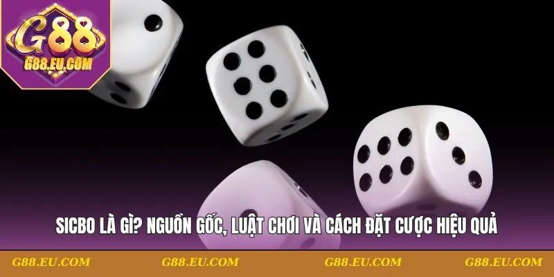 Sicbo Là Gì? Nguồn Gốc, Luật Chơi Và Cách Đặt Cược Hiệu Quả