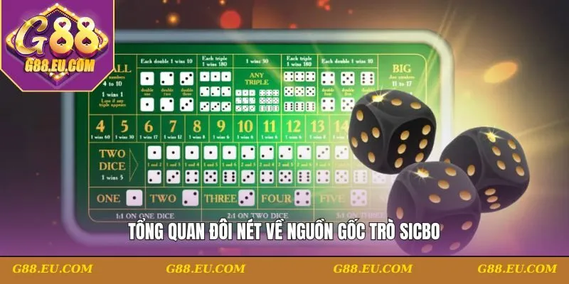 Tổng quan đôi nét về nguồn gốc trò Sicbo