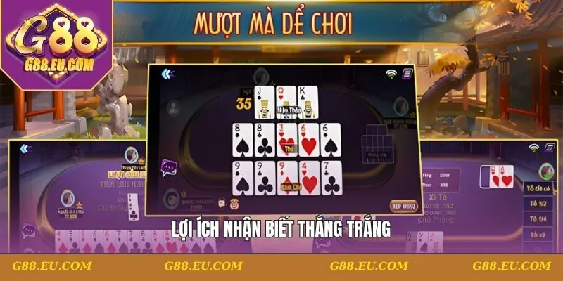 Lợi ích nhận biết thắng trắng