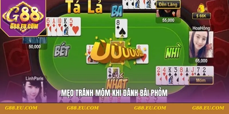 Mẹo tránh móm khi đánh bài Phỏm