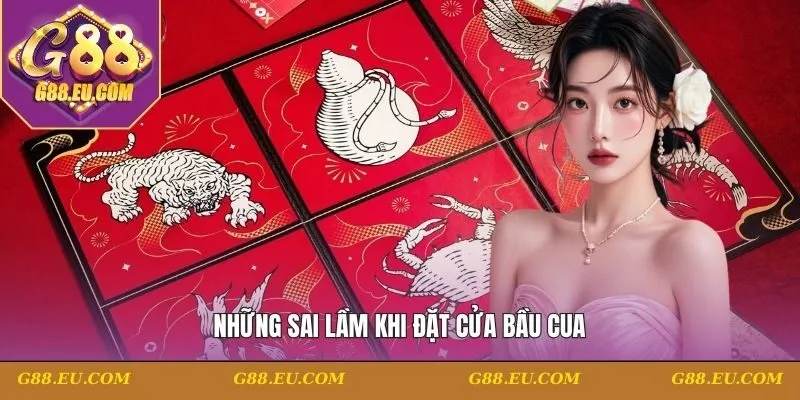 Những sai lầm khi đặt cửa bầu cua